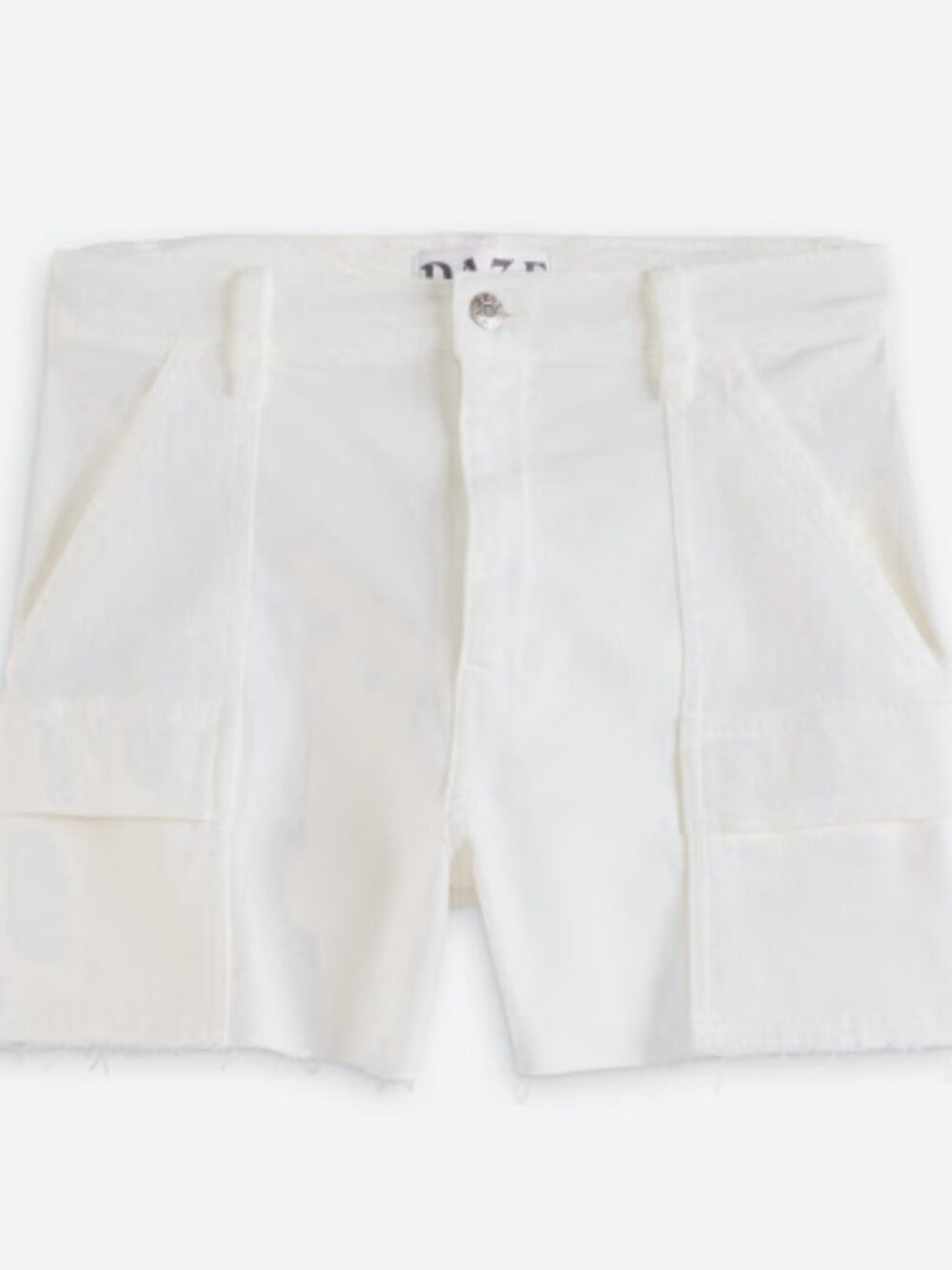 Daze Denim The Knockout Cargo High Rise A-Line Cargo Short - 32 - Picture 2 of 6